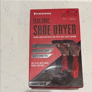 Firestone Electric Shoe Dryer - Red